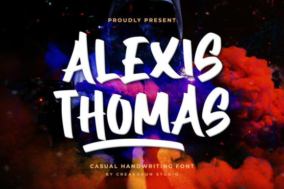 Alexis Thomas: The Bold Display Font for Campaigns