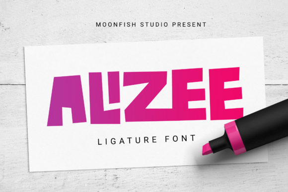 Alizee: A Modern Display Font for Editorial Design