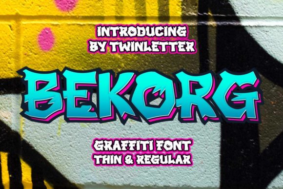 Bekorg: A Bold Display Font for Web Design
