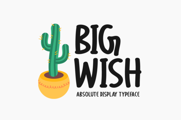 Big Wish: A Fun Display Font for Web Design