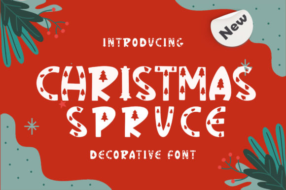 Christmas Spruce: A Festive Display Font Review