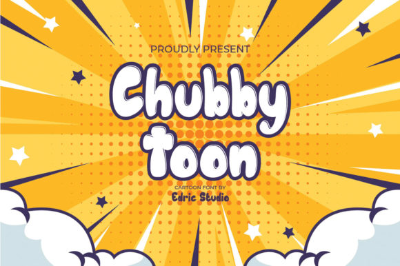 Chubby Toon: A Playful Display Font for Editorial Design