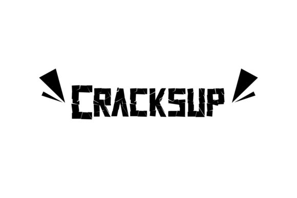 Cracksup: A Bold Display Font for Makers