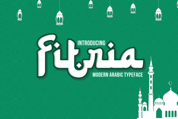 Fitria: A Modern Arabic Display Font for Editorial Design
