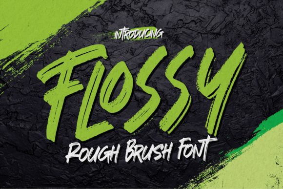 Flossy: A Bold Display Font for Creative Makers
