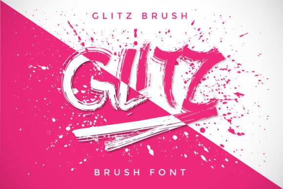 Glitz: The Street-Styled Display Font for Bold Marketing