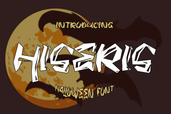 Hiseris: A Bold Display Font for Creepy Campaigns