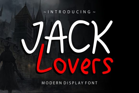 Jacklovers: A Charming Display Font for Crafters