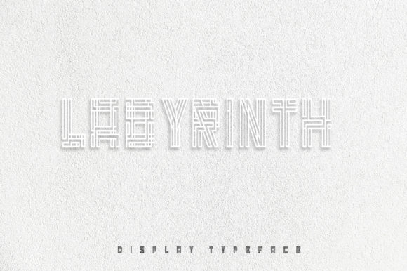 Labyrinth: A Unique Display Font for Campaigns