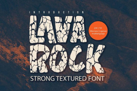 Lavarock: A Trendy Display Font for Web Design