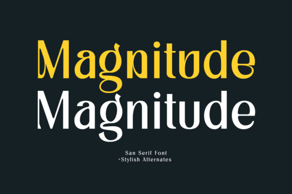 Magnitude: A Premium Display Font for Modern Web Design