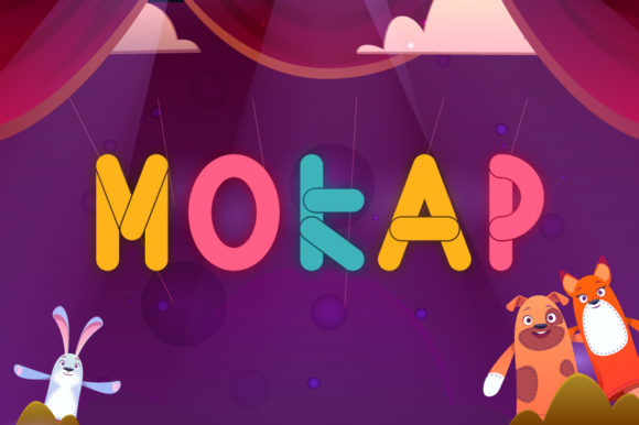 Mokap: A Playful Display Font for Bold Marketing