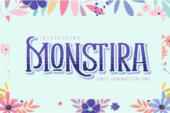 Monstira: A Unique Display Font for Web Design