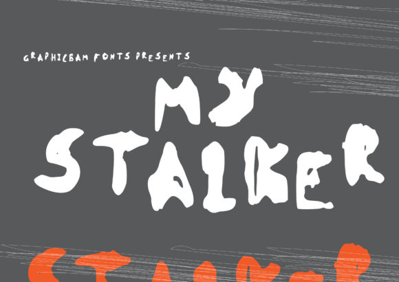 My Stalker: A Spooky Display Font for Business Branding