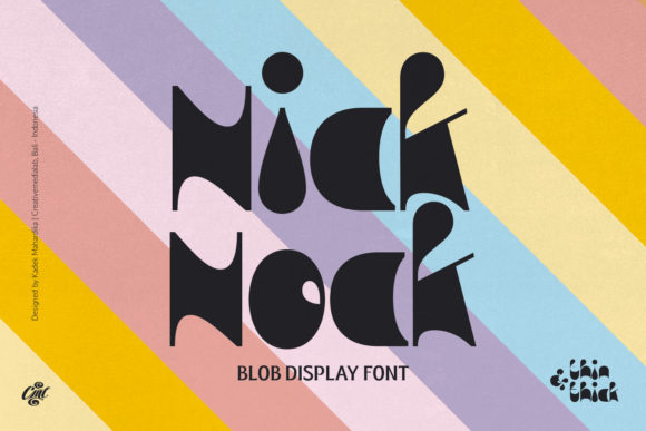 Nick Nock: A Unique Display Font for Your Brand