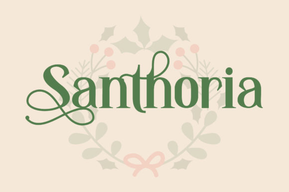 Santhoria: A Versatile Display Font for Marketers