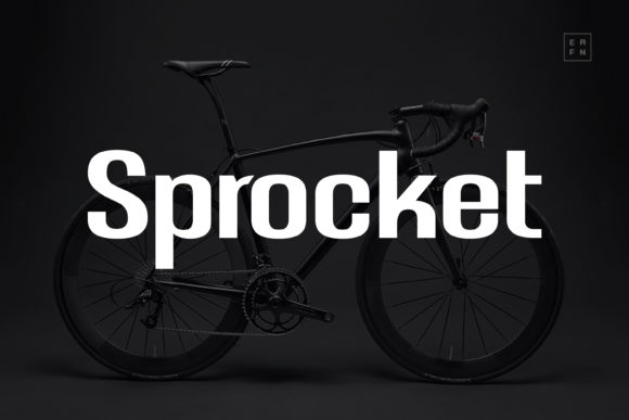 Sprocket: A Bold Display Font for Modern Editorial Design