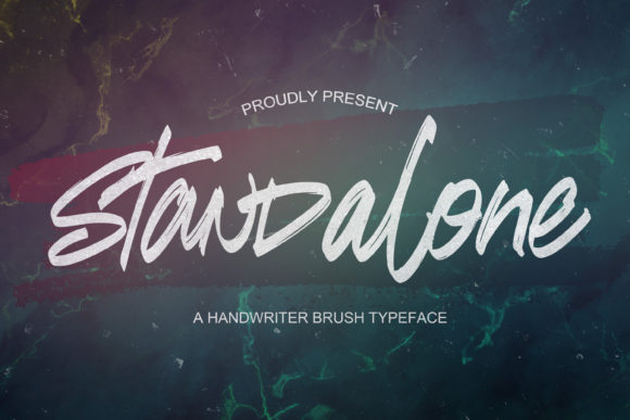 Standalone: A Futuristic Display Font for Web Design