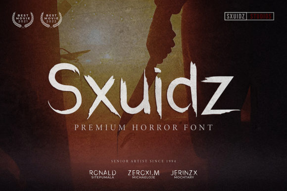 Sxuidz: A Bold Display Font for Modern Web Design