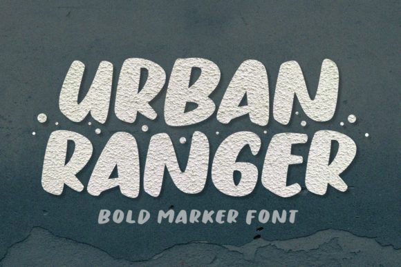 Urban Ranger: A Modern Display Font for Editorial Design